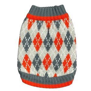 BLUEBERRY Jacquard Knit Dog Sweater